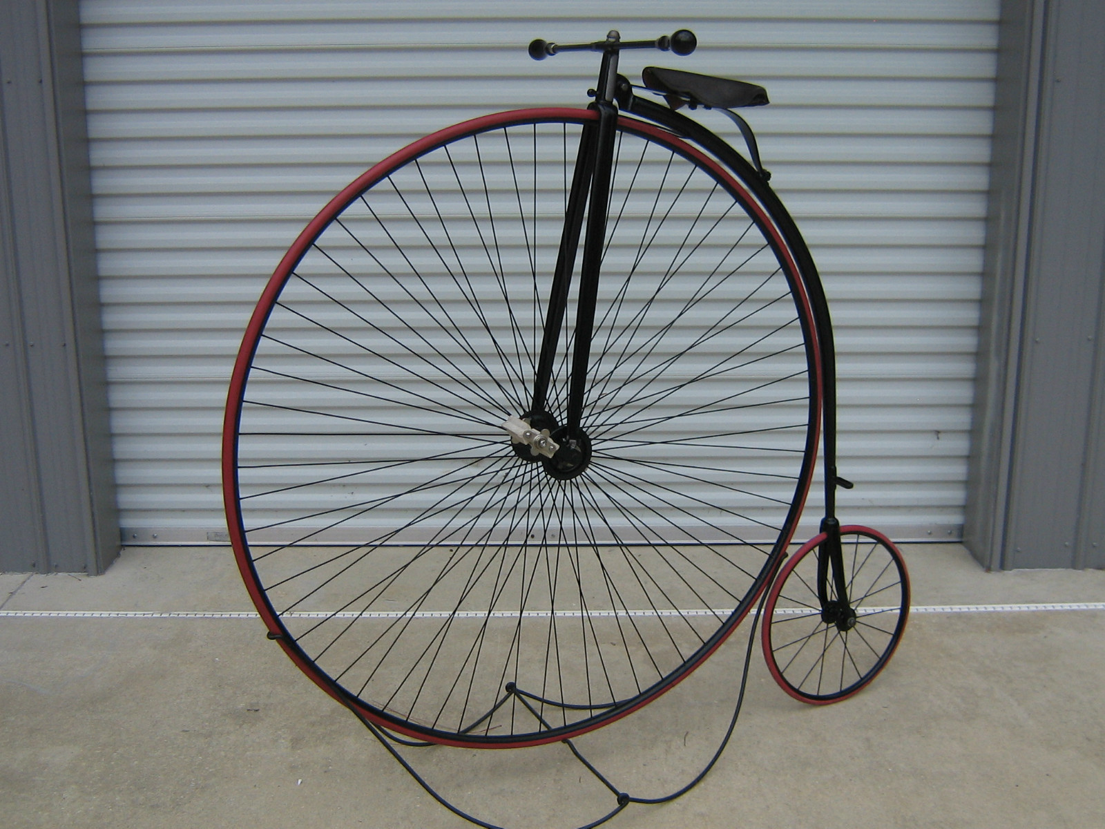 antique big wheel bike