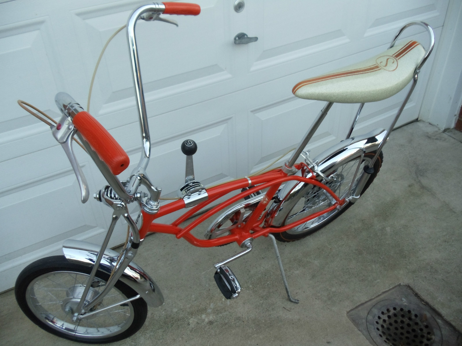 orange krate bicycle
