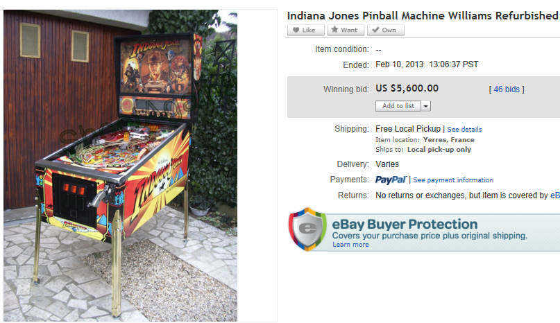 are they going to remake indiana jones pinball machine