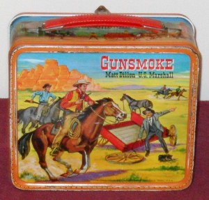 Rare 1959 Double L Gunsmoke Lunch Box By Ald. | Greatest Collectibles