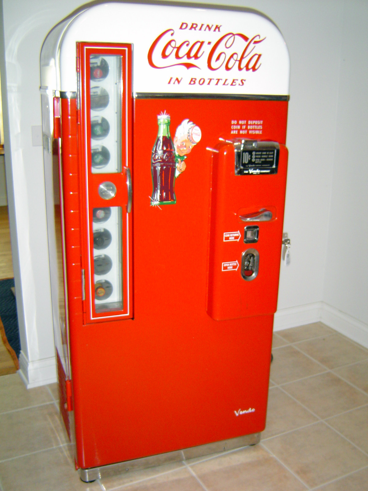 1950s Coca Cola Vendo 81 Bottle Vending Coke Machine | Greatest ...