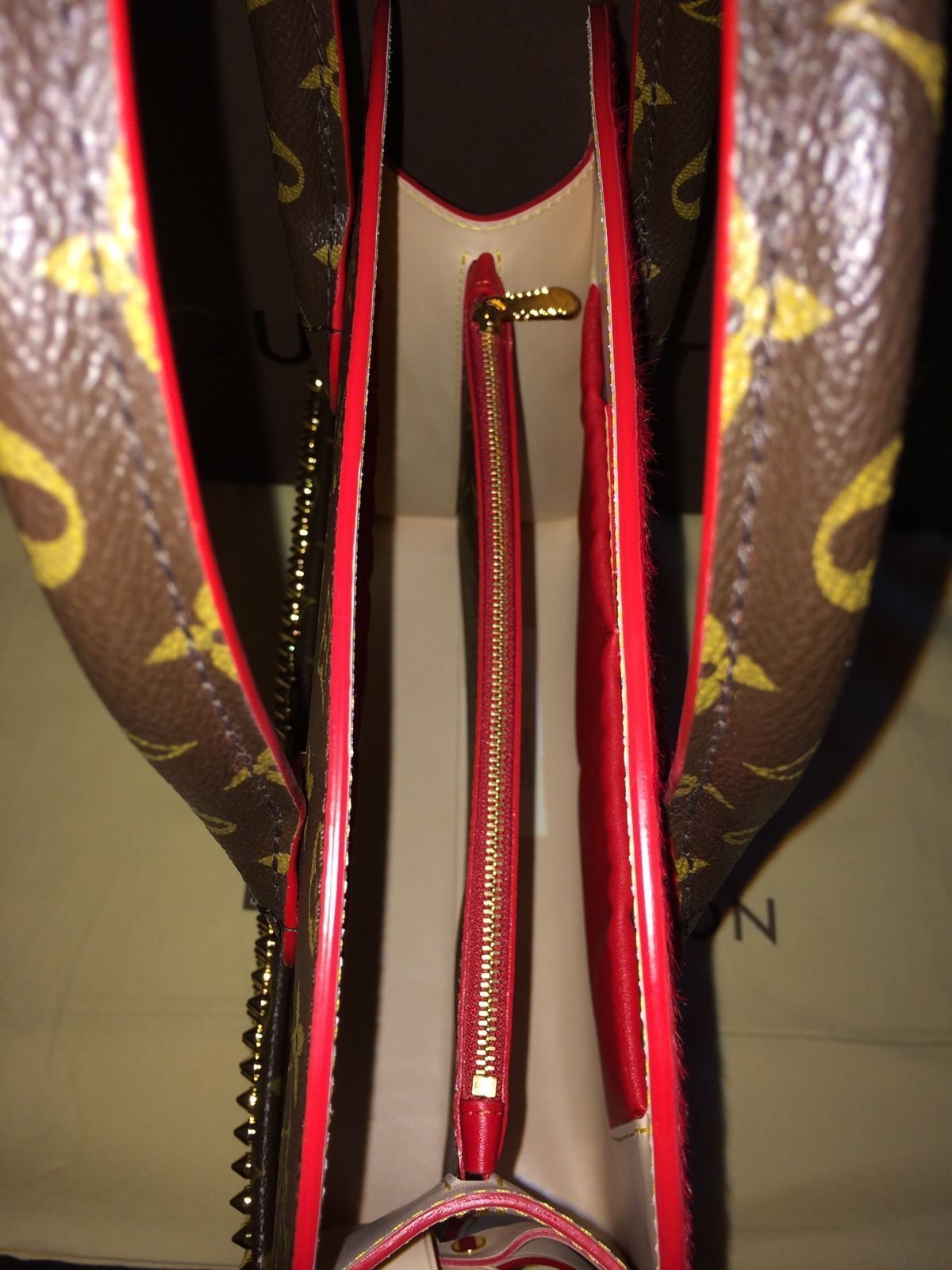 1.3 Louis Vuitton Christian Louboutin Iconoclast Handbag